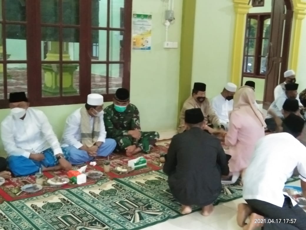 Dandim Bersama Forkopimda Tanjabbar Safari Ramadhan di Desa Sungai Muluk