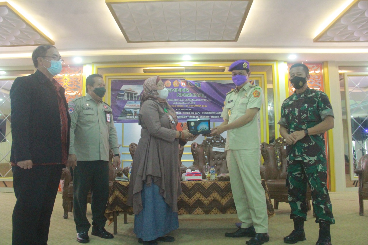 Seminar Nasional Perguruan Tinggi Oleh MENWA dan IARMI, Kolaborasi Peduli dan Antisipasi Pandemi Covid-19