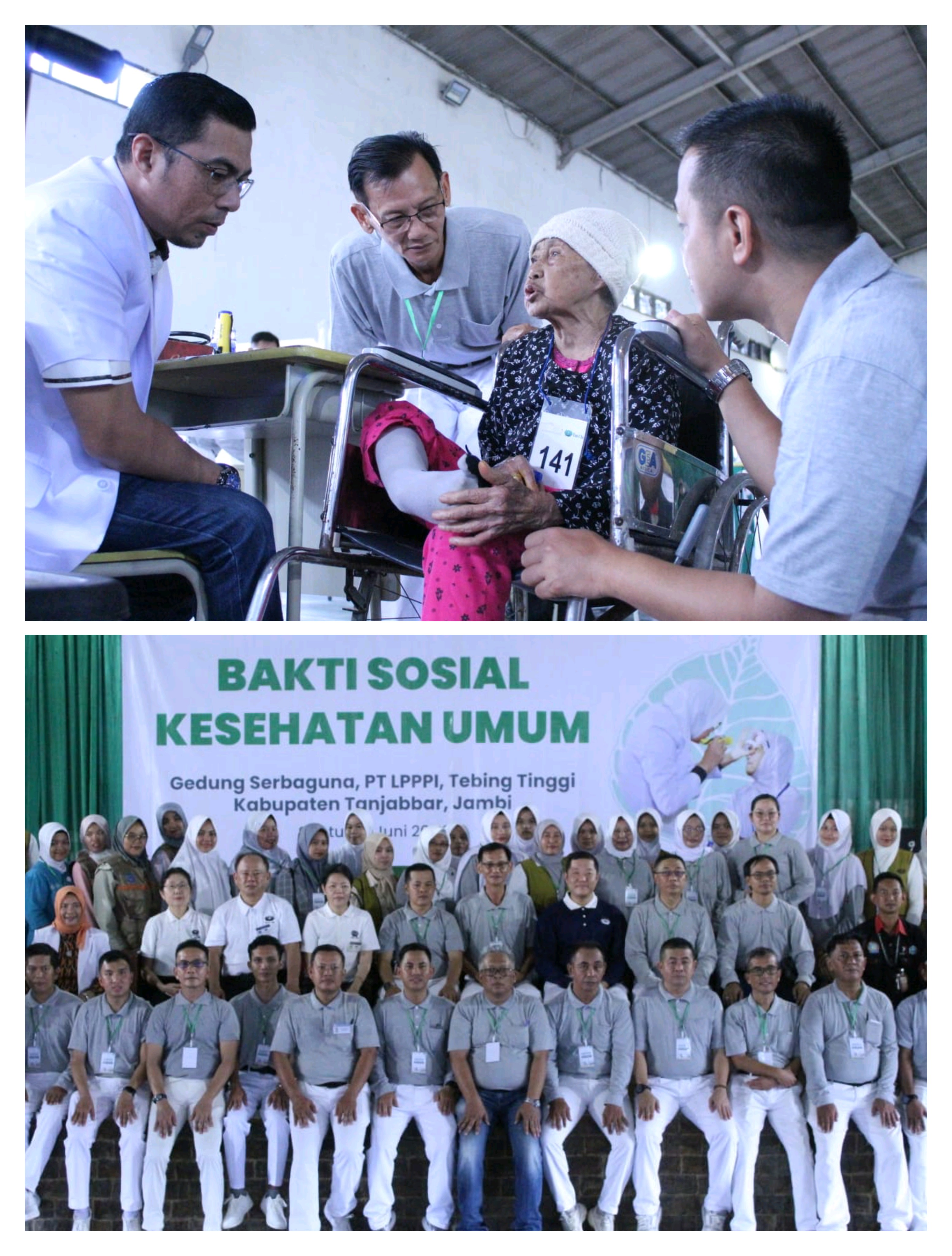 Relawan Tzu Chi APP dari PT LPPPI dan PT WKS Gelar Baksos Kesehatan, Manfaatnya Lansung Diterima Warga