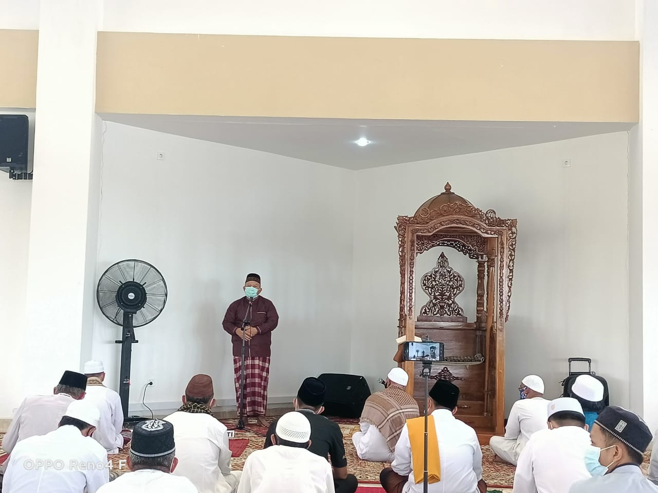 Pemkab Gelar Jum'at Perdana di Mesjid Syaikh Utsman Tungkal