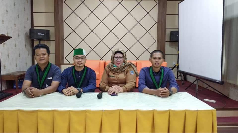 HMI Cabang Tanjab Barat Audiensi dengan Pihak RSUD Dauh Arif Kuala Tungkal Bahas Penangaan Covid 19