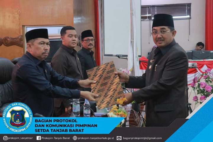 Bupati Dan Wabup Hadiri Rapat Paripurna Ke Empat DPRD