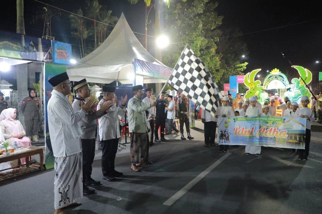 Bupati Anwar Sadat Buka Festival Takbiran Idul Adha 2025