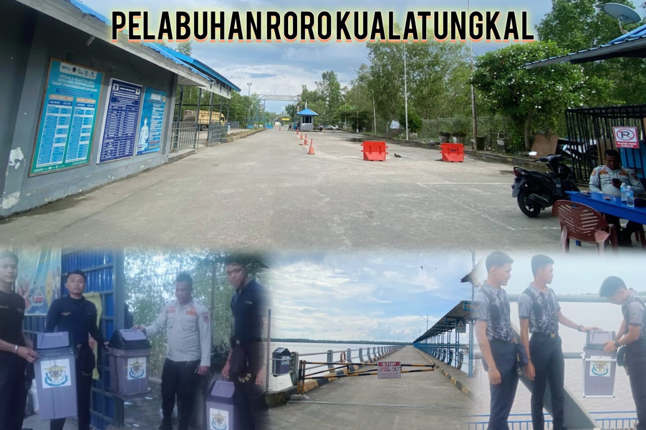 Pelabuhan RoRo Kualatungkal Utamakan Kenyamanan Pengunjung, Arus Mudik Berjalan Lancar