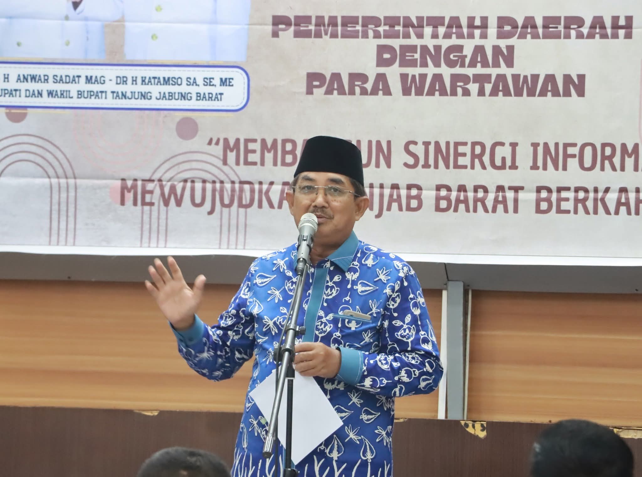 Pererat Sinergi dengan Insan Pers, Bupati Gelar Coffee Morning