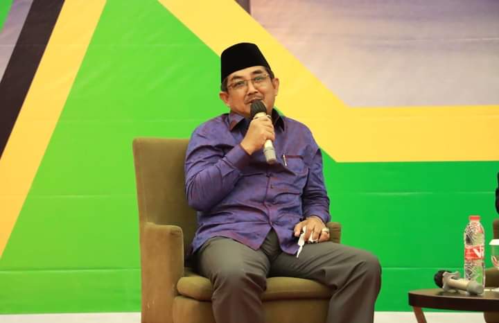 Bupati Tanjabbar Jadi Narasumber Pada Acara Rakor Public Hearing dan Temu Konsultasi Pendamping PPH 