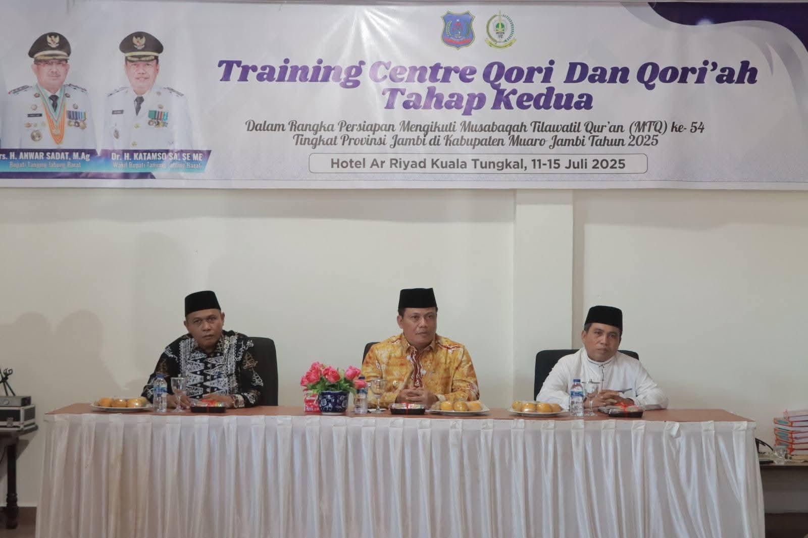 Wabup Buka Training Center Tahap II untuk Persiapan MTQ Provinsi Jambi 