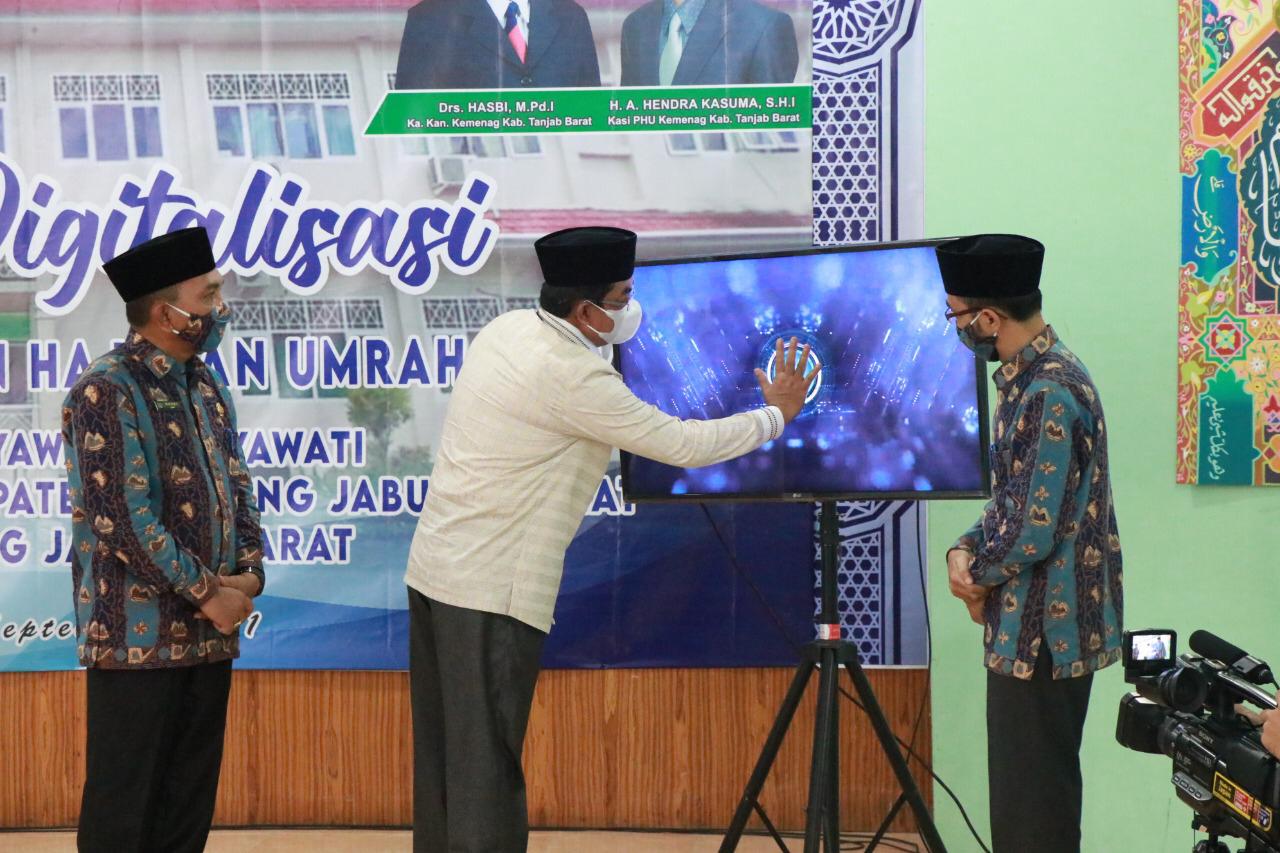 Lounching LIDIA Kemenag Tanjabbar, Bupati: Satu-Satunya se Provinsi Jambi