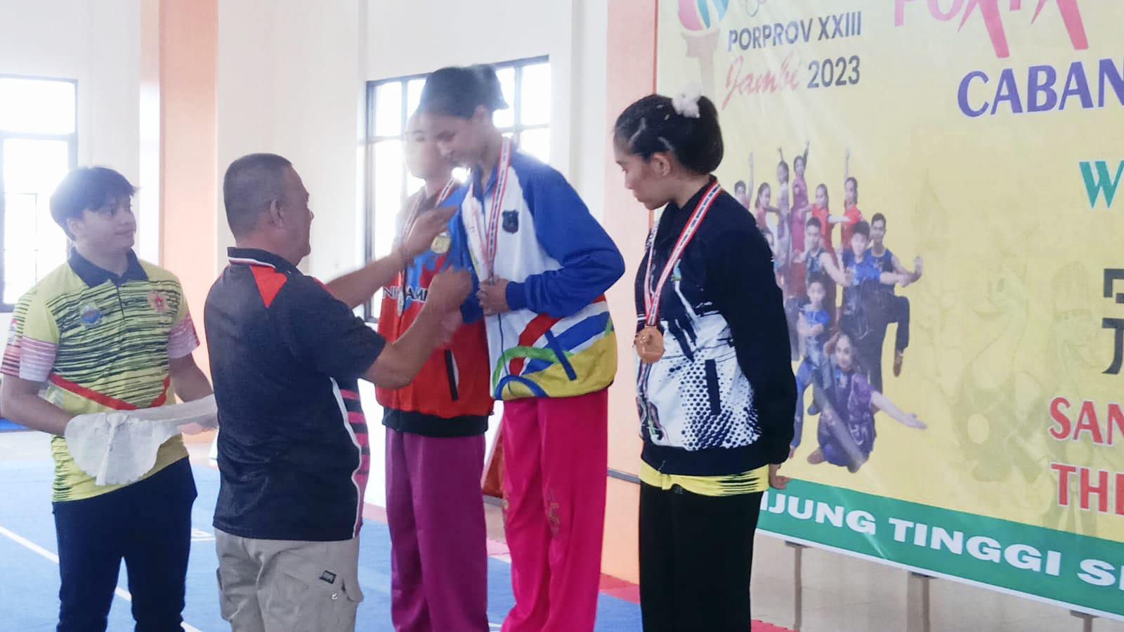 Cabor Wushu Tanjab Barat Sumbang 2 Mendali Emas 