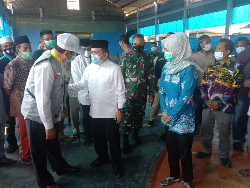 Dandim Monitoring Kegiatan Kunker Gubernur Jambi dan Danrem Gapu Tinjau Lokasi Kebakaran