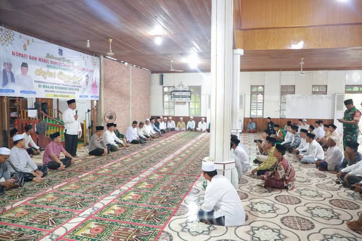 Pemkab Tanjab Barat Laksanakan Safari Ramadhan di Desa Kempas Jaya Kecamatan Senyerang