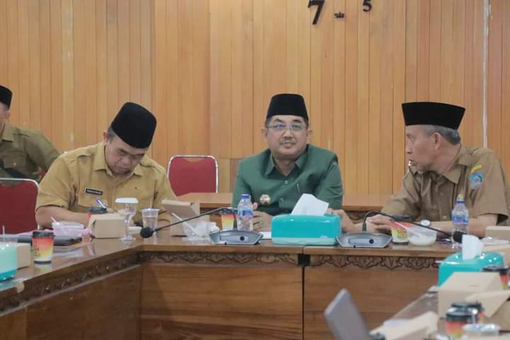 Bupati Tanjabbar Ikut Rapat Koordinasi Pengendalian Inflasi Daerah Tahun 2023