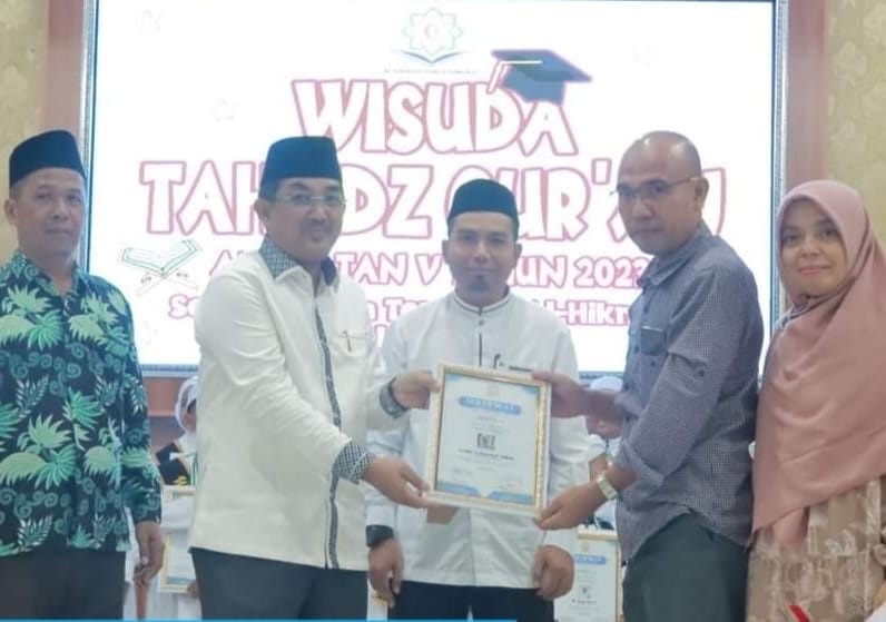 Bupati Hadiri Wisuda Tahfidz Qur'an Ke-V Yayasan Al Hikmah Kualatungkal Tahun 2023