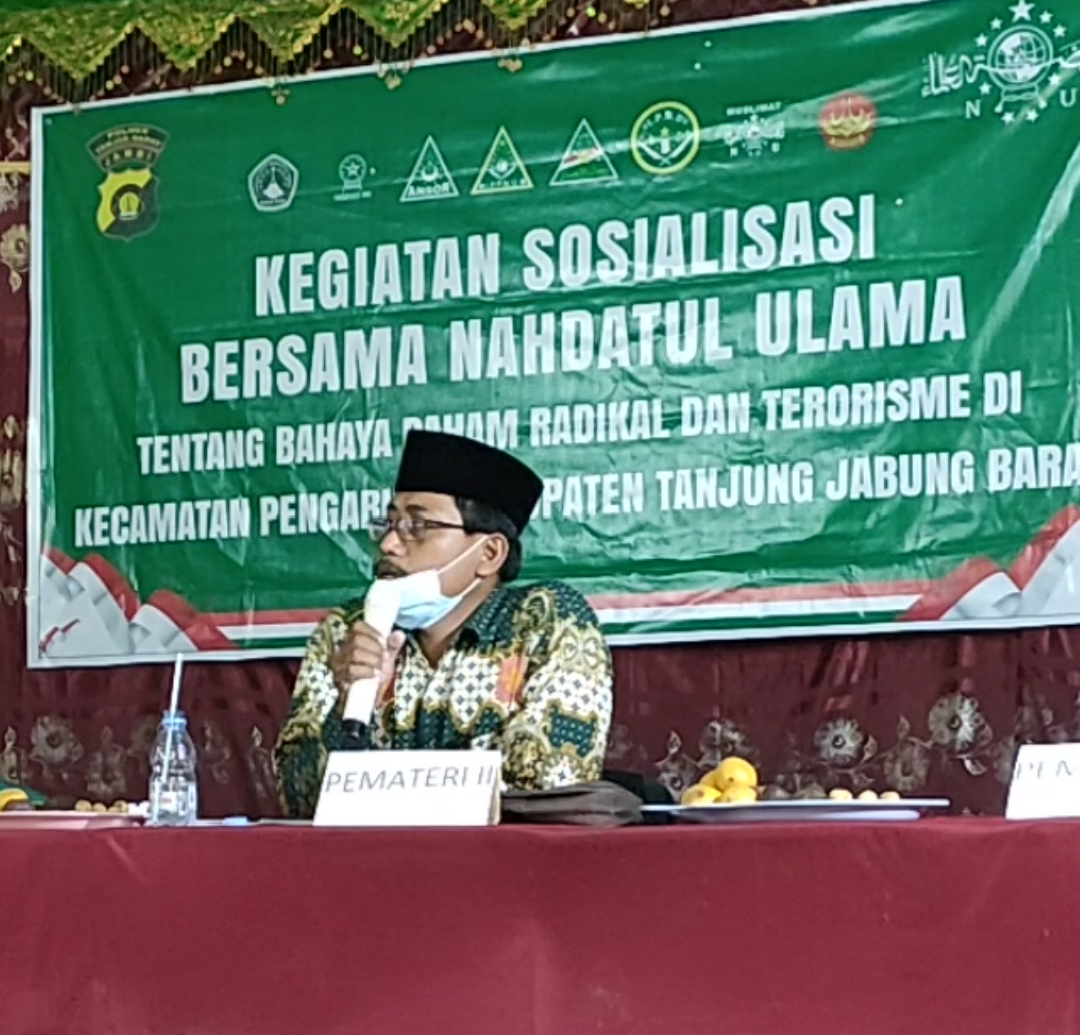 NU Tanjabbar Dukung Upaya Polres Dalam Menagkal Paham Yang Memecah Belah Bangsa