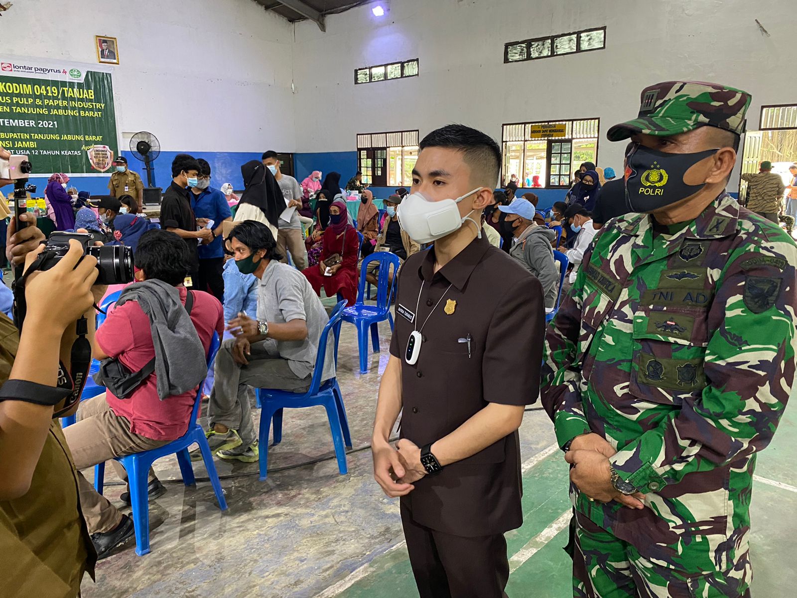 Pantau Lansung Serbuan Vaksinasi TNI di Tebingtinggi, Tubagus Berharap Semua Masyarakat Dapat Vaksin Pantau Lansung Serbuan Vaksinasi TNI di Tebingtinggi, Tubagus Berharap Semua Masyarakat Dapat Vaksin