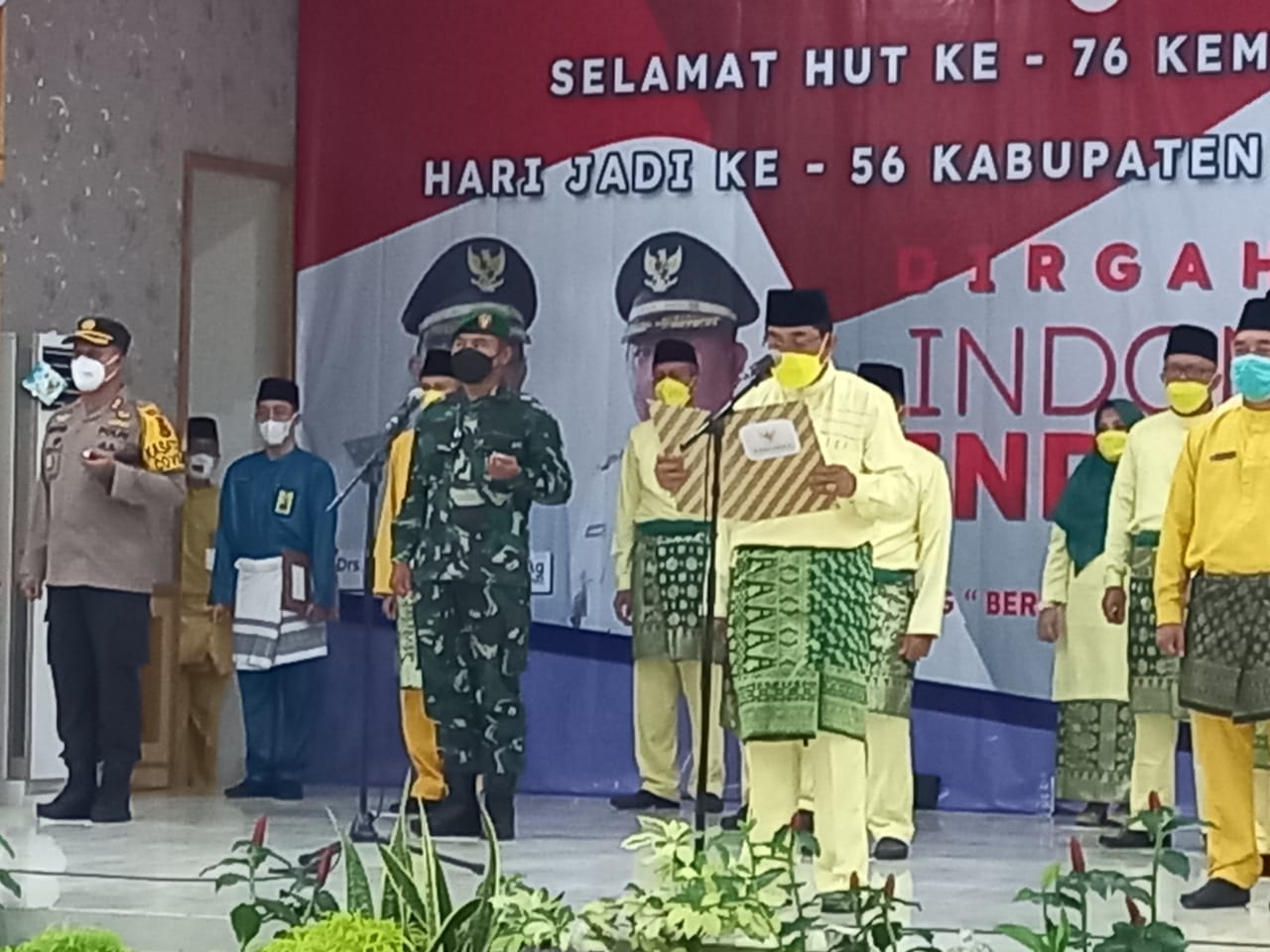 HUT Kabupaten Tanjabbar Ke-56 di Tengah Pandemi, Dilaksanakan Secara Virtual 