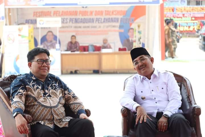 Bupati Tanjab Barat Buka Secara Resmi Festival Pelayanan Publik Tahun 2023