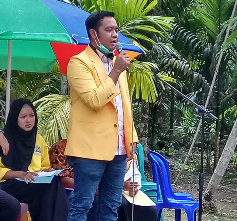 Meski Diguyur Hujan, Muscam Golkar Senyerang Berlansung Khidmat