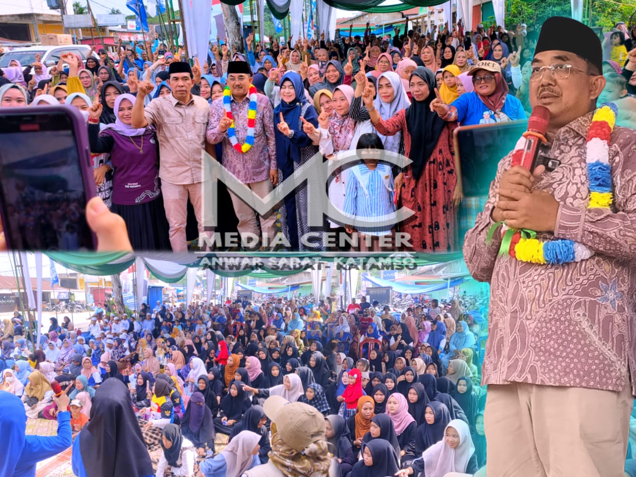 Massa Kemenangan UAS - Katamso Semakin Kompak Mendekati Pilkada Tanjabbar 