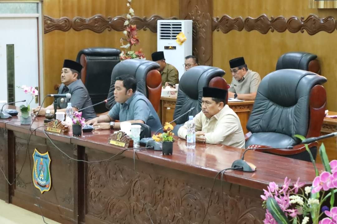 DPRD Gelar Paripurna Ke-II Renperda APBD Tanjabbar TA 2024