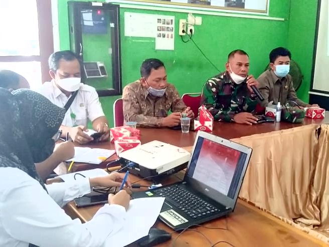 Kapten Boimin Hadiri Pembahasan Rancanagan Renstra Tahun 2021-2026 Tanjabbar