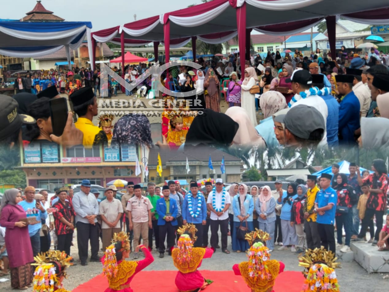 Sambutan Meriah dan Do'a Masyarakat Wilayah Ulu Akan Mengantarkan UAS-Katamso Memimpin Tanjabbar, Aamiin!