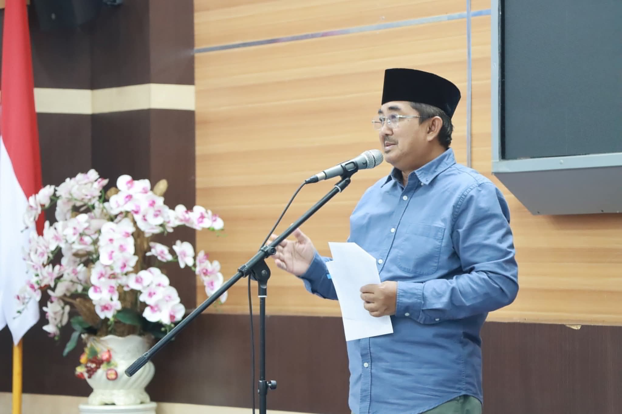 Bupati Pimpin Rapat Usulan Pembagian Persentase Saham PI 10% Bersama Pimpinan dan Anggota DPRD Tanjabbar