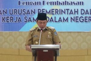 Wabup Tanjabbar Buka Sosialisasi Kerjasama Dalam Negeri