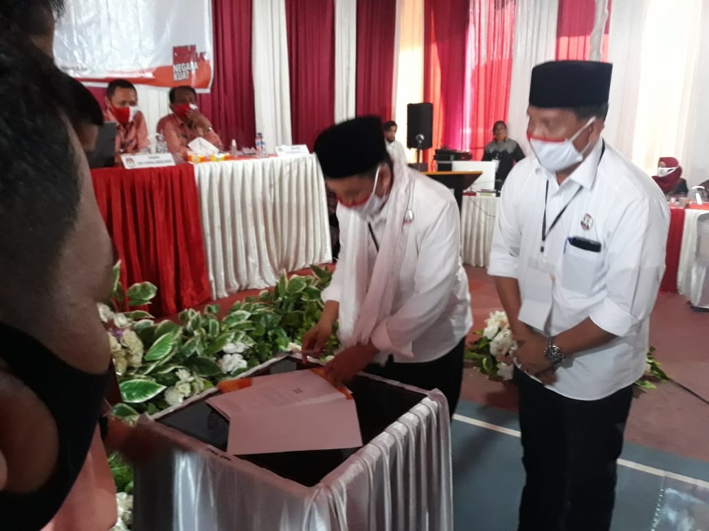 KPU Tanjabbar Nyatakan Berkas Pendaftaran Pasangan MULYA Lengkap