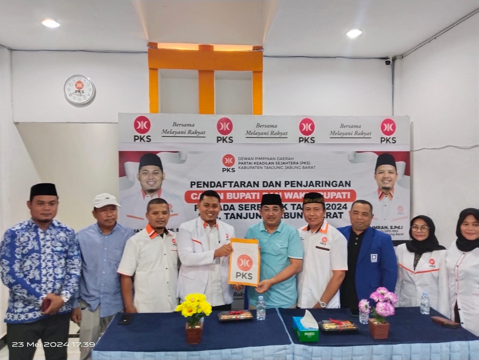 di Sambut Hangat Keluarga Besar PKS, Anwar Sadat Optimis Akan diusung Kembali oleh PKS di Pilkada Mendatang.
