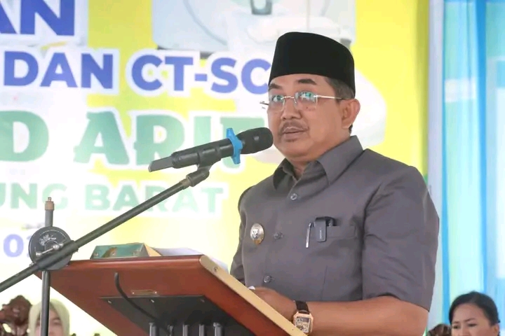 Bupati Didampingi Ketua TP PKK Tanjab Barat Resmikan Pelayanan Hemodialisa CT-SCAN RSUD KH. Daud Arif Kuala Tungkal 