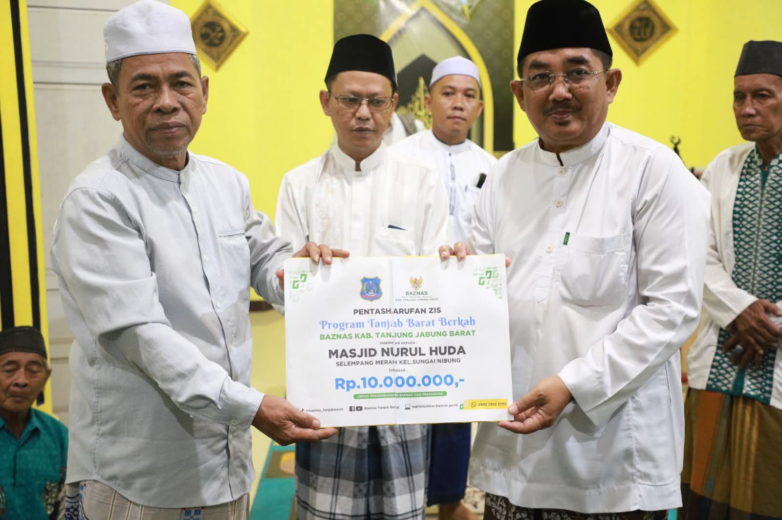 Bupati Safari Subuh di Masjid Nurul Huda BTN Selempang Merah