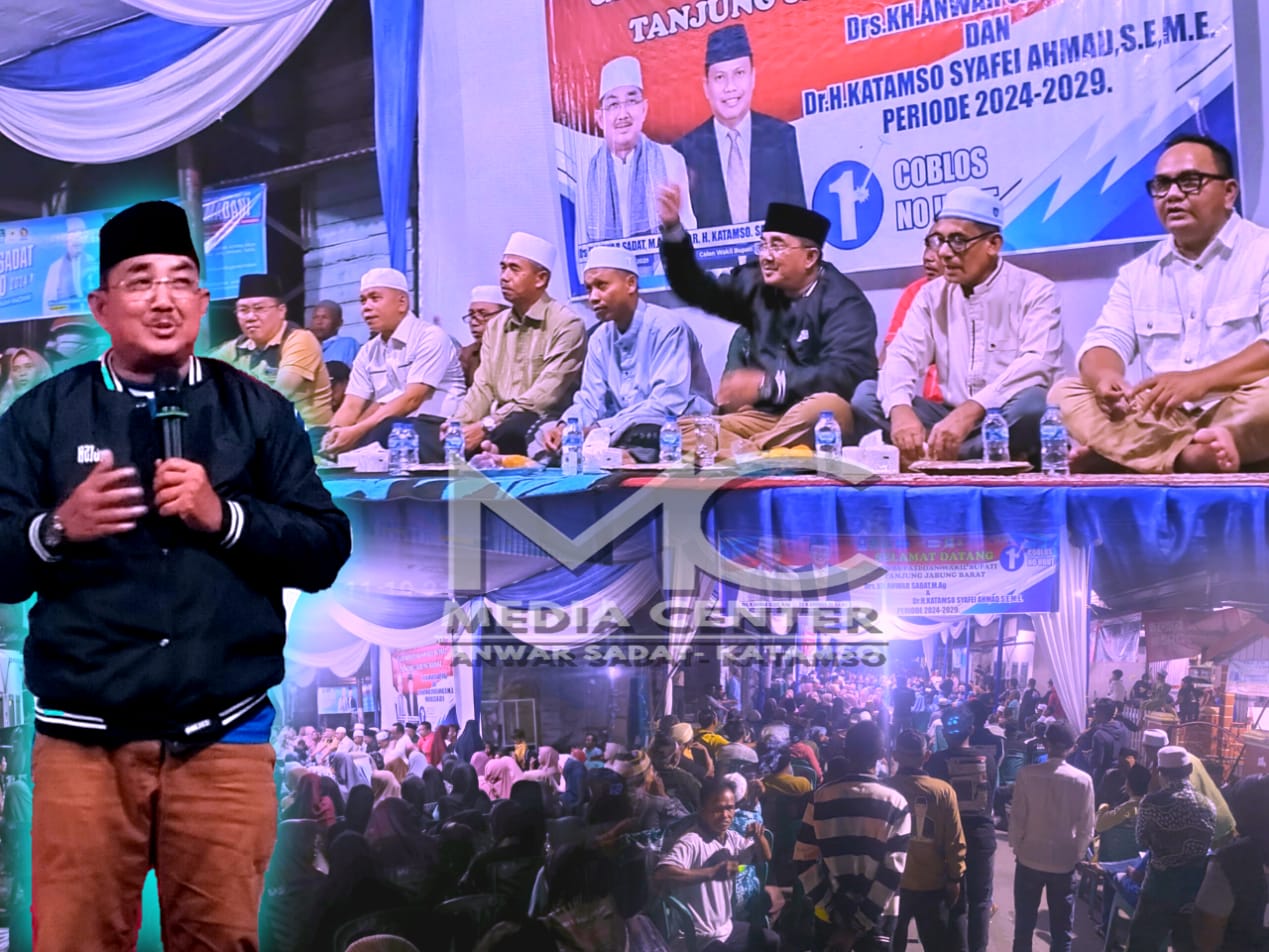 Komitmen Memenangkan UAS-Katamso, Warga Jalan Hidayat Kualatungkal Siap Bersaksi Jika Paslon Lain Berpolitik Uang