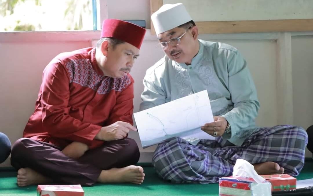 Ketua DPRD Bersama Bupati Kunjungi Mushola Ar-Rahman Desa Pematang Lumut