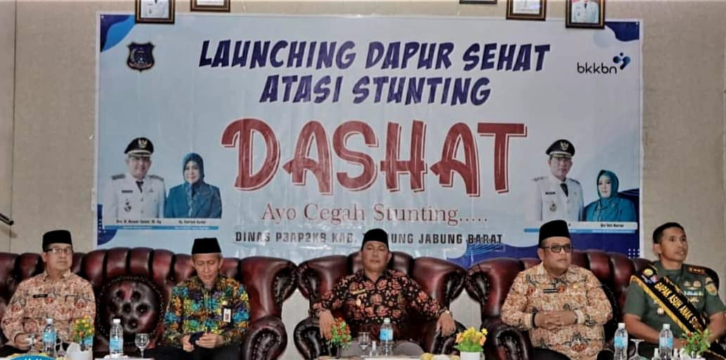 Wabup Buka Launching Dapur Sehat (DASHAT) Desa Sungai Landak