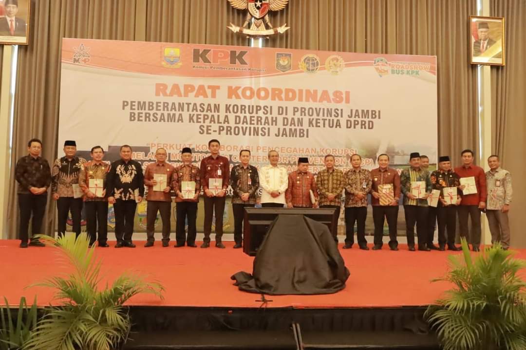 Ketua DPRD Ikuti Rakor Pemberantasan Korupsi di Provinsi Jambi