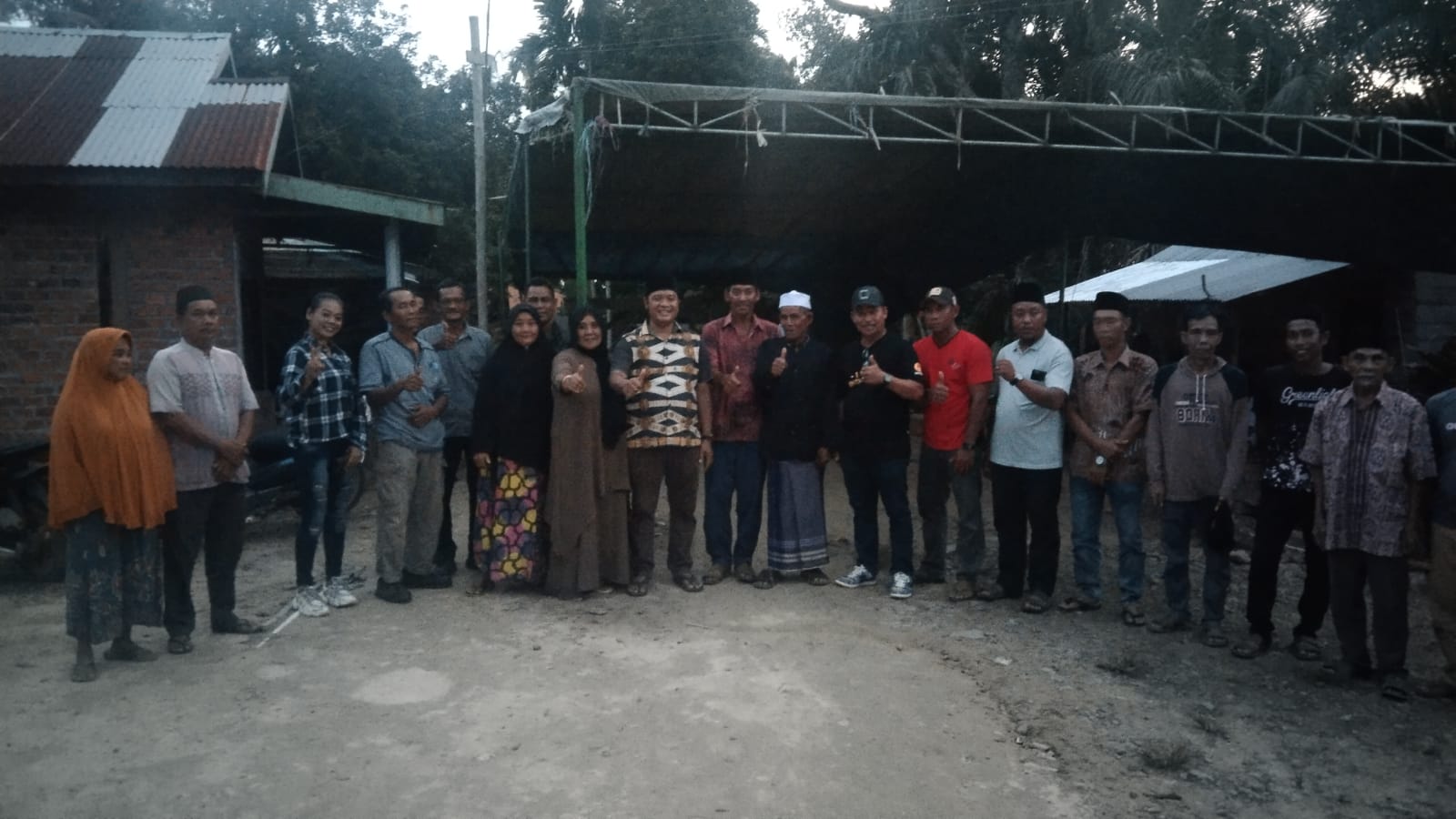 Masyarakat Desa Kelagian Lama Harapkan Ahmad Jahfar Pimpin Tanjabbar 