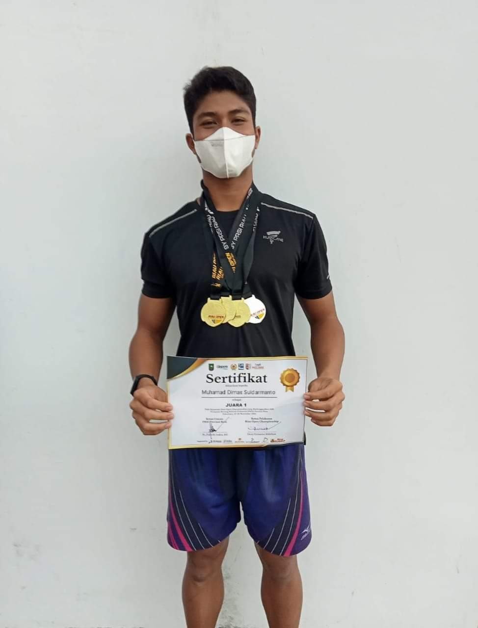 Dimas Suidarmanto, Atlit Renang Tanjabbar Raih Dua Medali Ajang Indonesia Open Swiming Championship