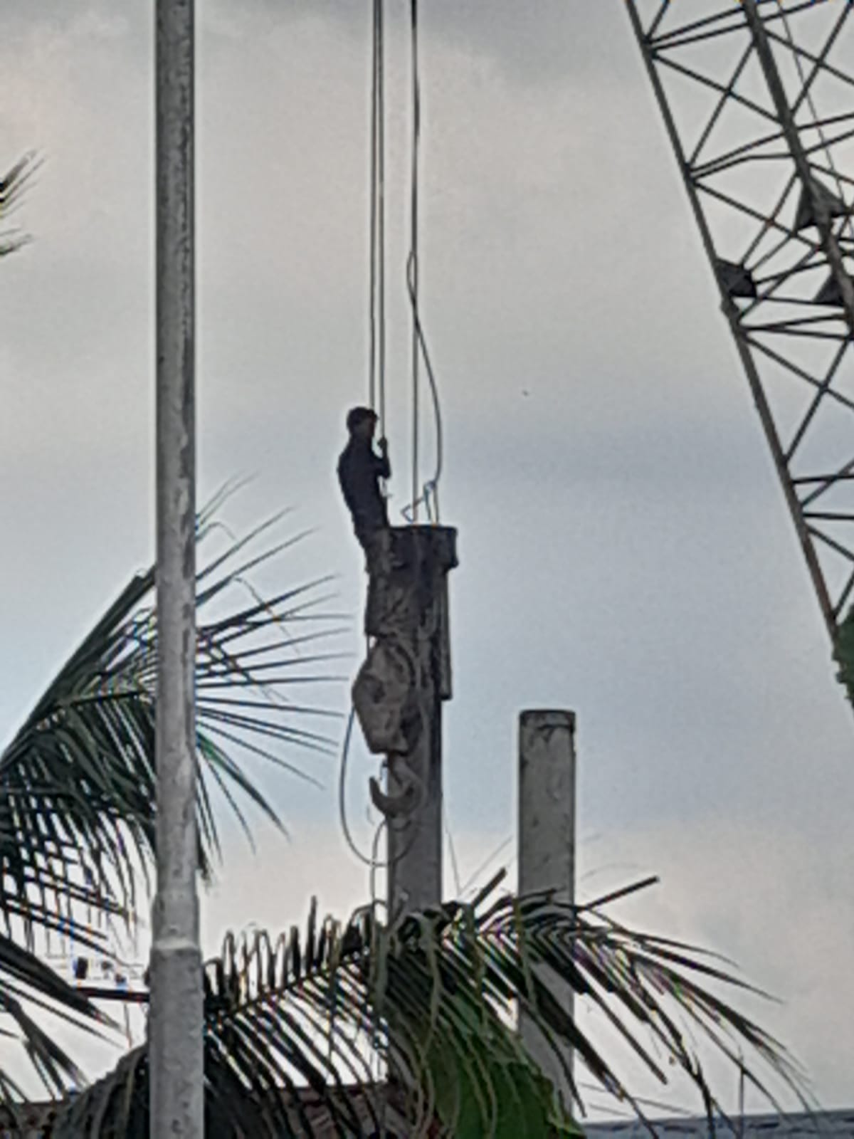 Proyek Homedialis RSUD Daud Arif Rp : 18 M Abaikan Keselamatan Kerja 