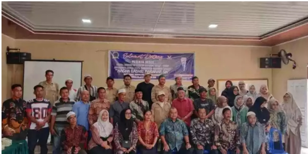 Wakil Ketua DPRD Tanjab Barat Gelar Reses di Pematang Lumut, Tampung Usulan Warga