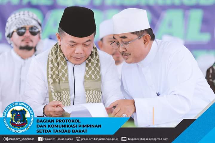 Bupati Hadiri Tabligh Akbar Peringatan Haul Syekh Abdul Qadir Al- Jailani