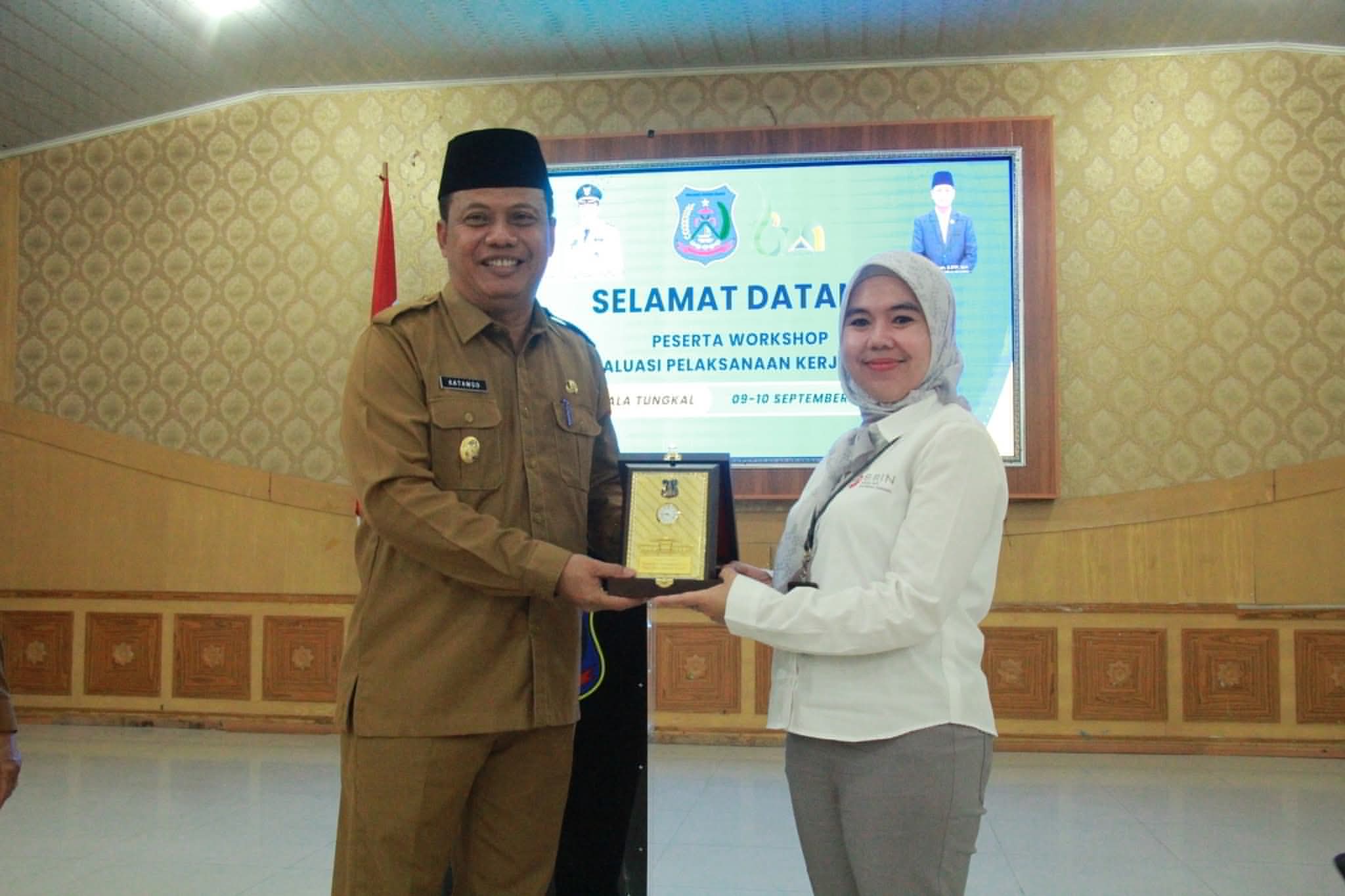 Wabup Buka Workshop Evaluasi dan Fasilitasi Kerja Sama