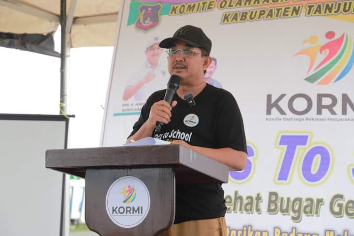 Bupati Tanjab Barat Dorong Generasi Muda untuk Aktif di Olahraga Tradisional Bersama KORMI