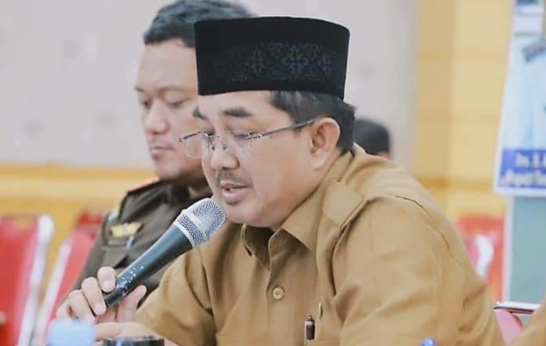 Bupati Tanjabbar Kembali Ikuti Rakor Inflasi Daerah Tahun 2023 Secara Virtual