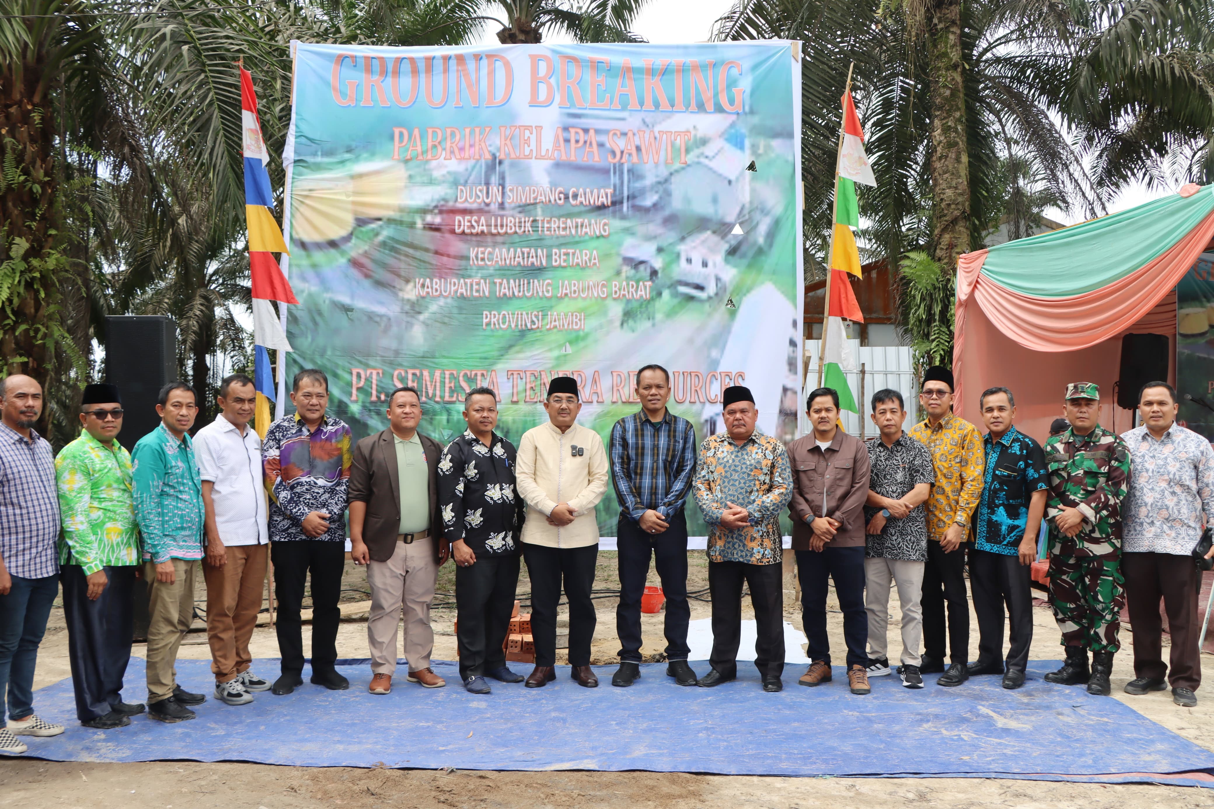 Anwar Sadat Dukung Pembangunan PKS Untuk Meningkatkan Perekonomian Masyarakat dan Menyerap Tenaga Kerja Lokal