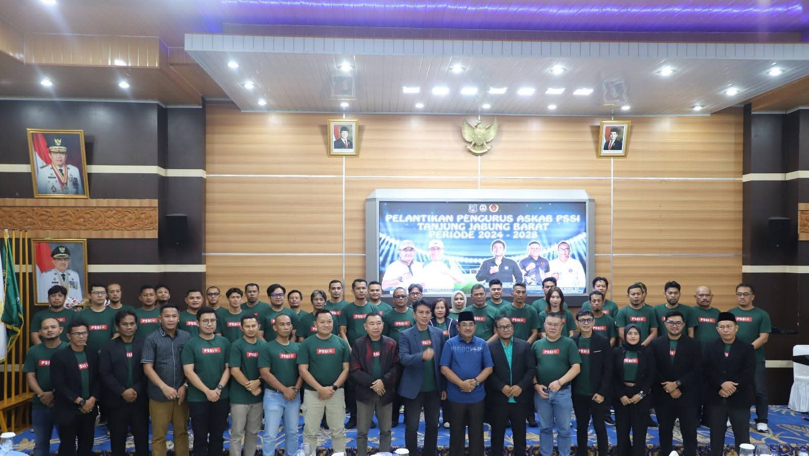 Bupati Hadiri Pelantikan ASKAB PSSI 2024–2028, Tegaskan Komitmen Majukan Sepak Bola Daerah