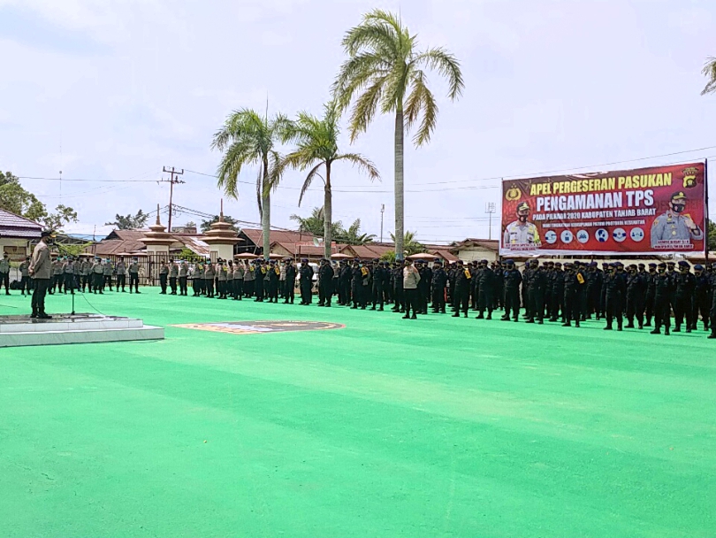 Satuan Brimob dari Aceh Turut Bantu Mengamankan Pilkada Tanjabbar