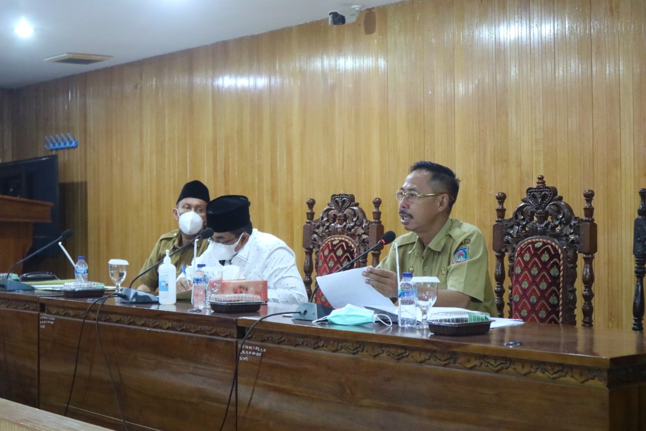 Pemkab Tanjabbar Laksanakan Rapat Evaluasi LPPK OPD Triwulan I