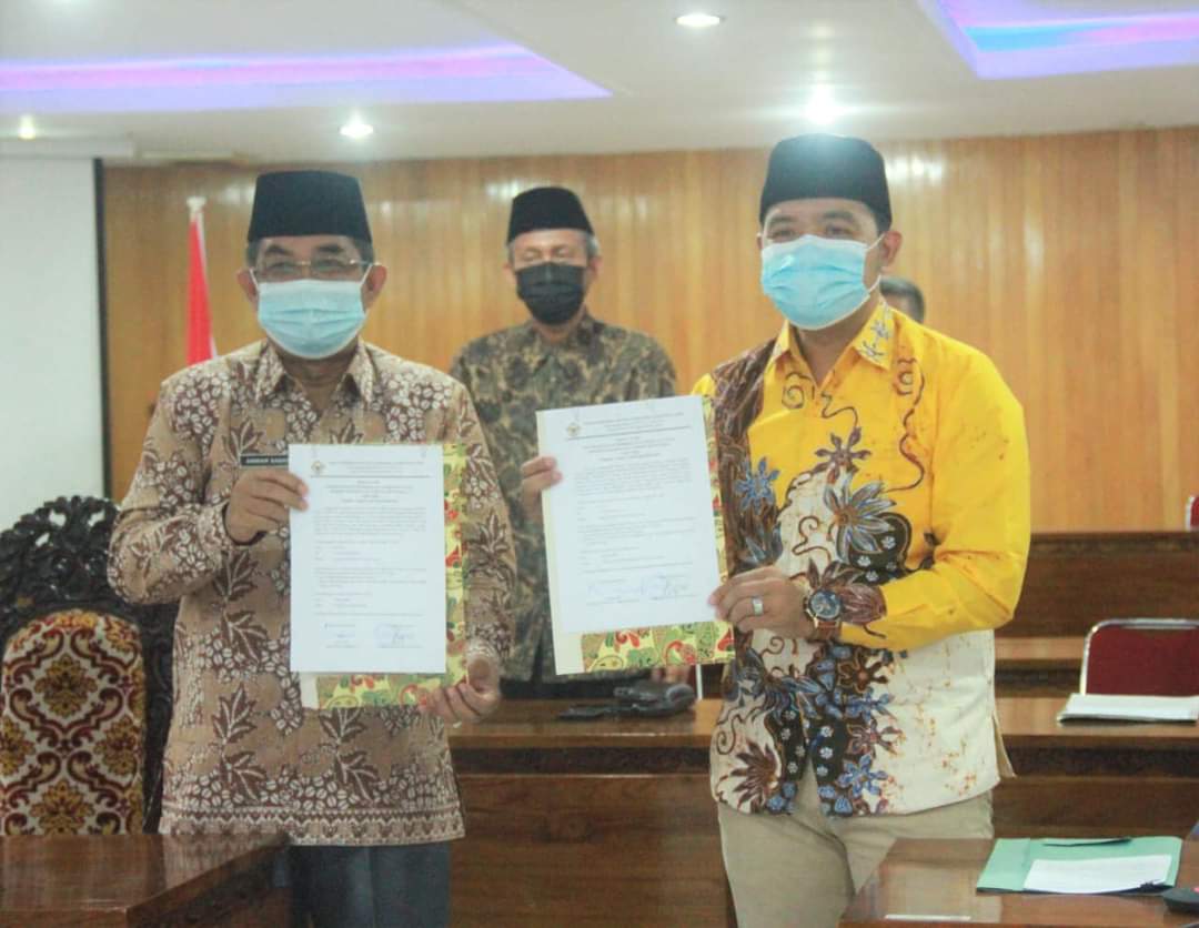 Tanjabar Raih Predikat WTP dari BPK RI Atas LHP dan LKPD Tahun 2020