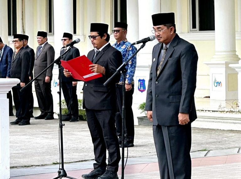 Ketua Komisi II DPRD Suprayogi Saiful Bacakan Ikrar Hari Kesaktian Pancasila